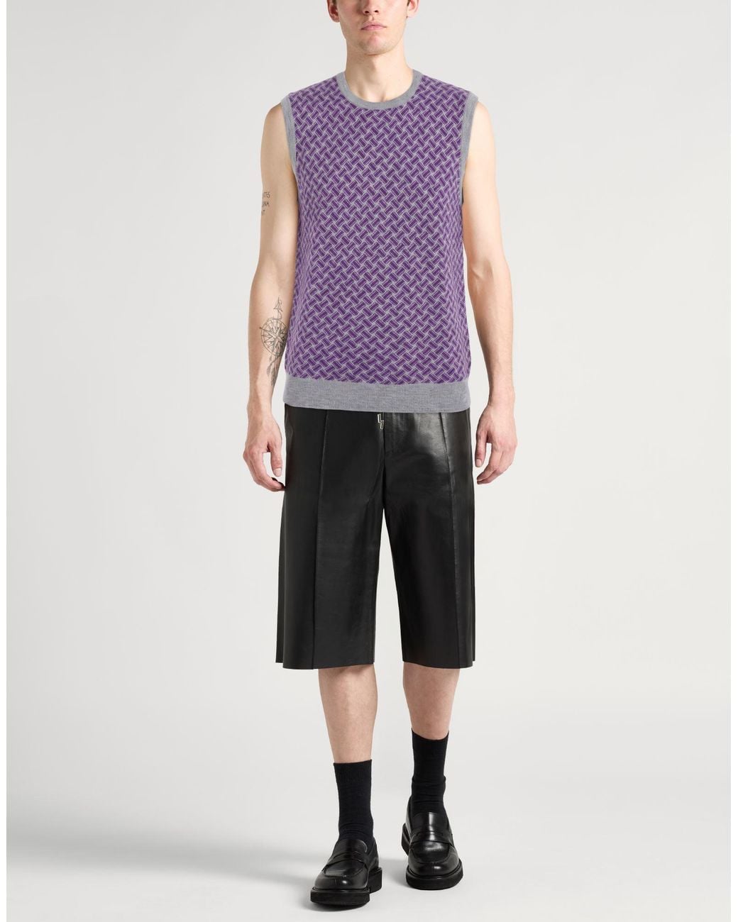 Pullover Drumohr de hombre de color Purple