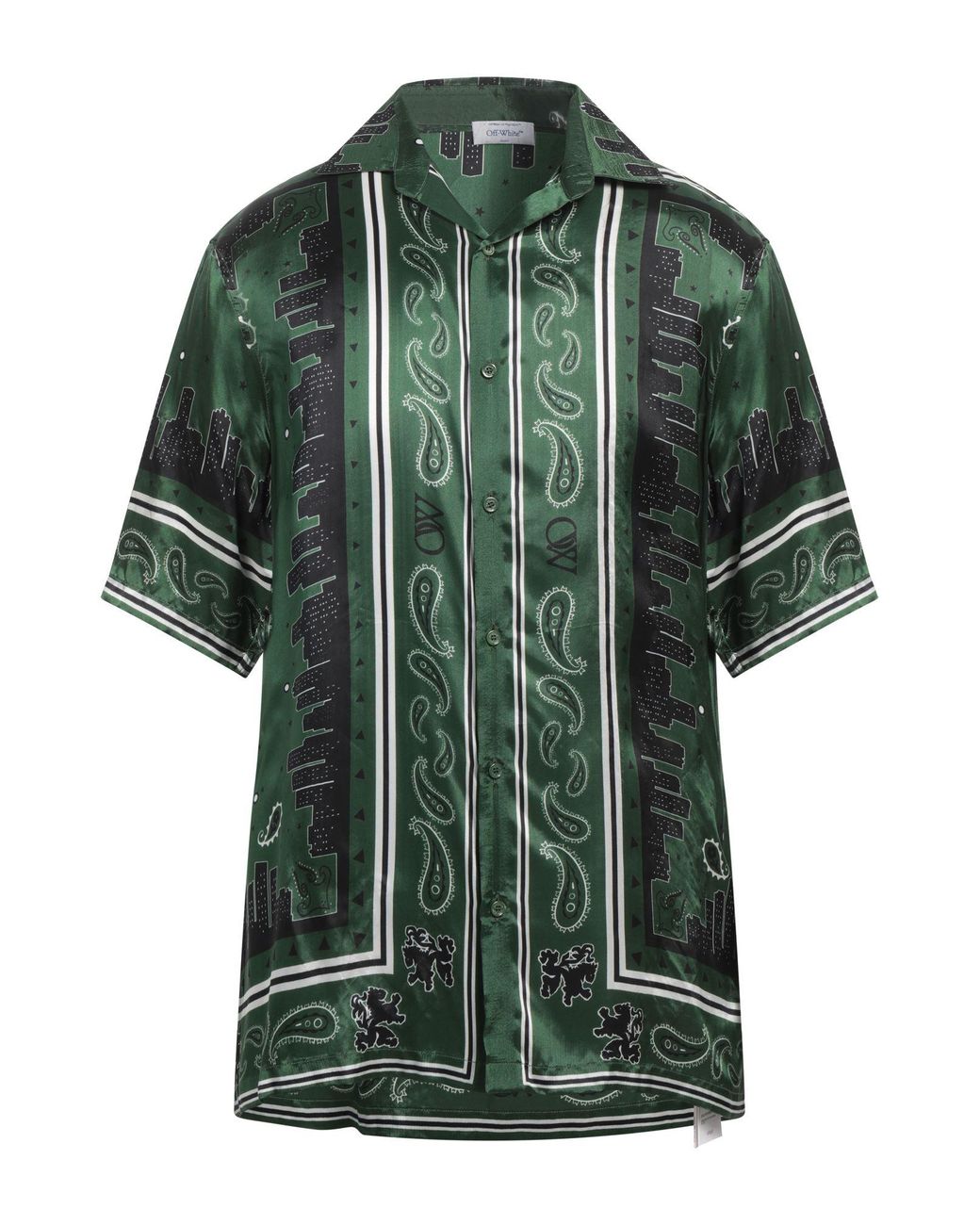 Off-White c/o Virgil Abloh Green Shirt for men