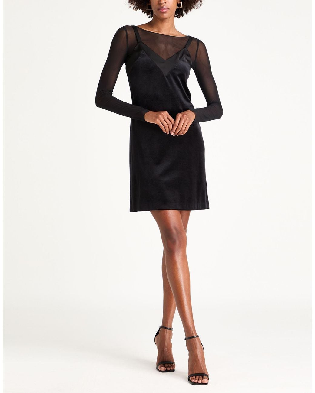 Pennyblack Black Mini Dress Polyester