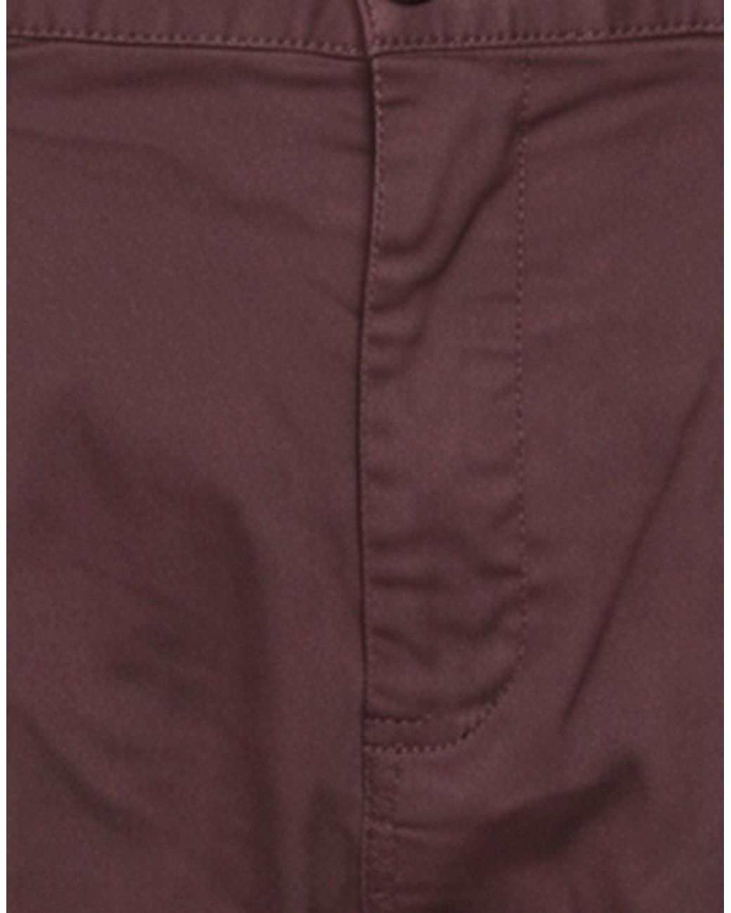 Berna Purple Pants Cotton, Elastane for men