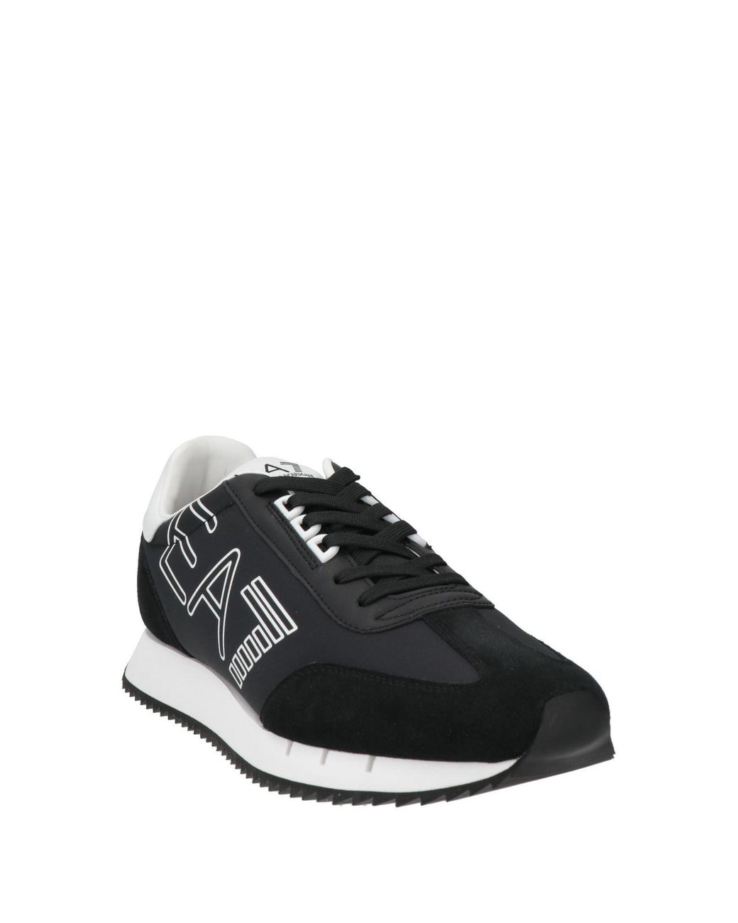 EA7 Black Sneakers for men