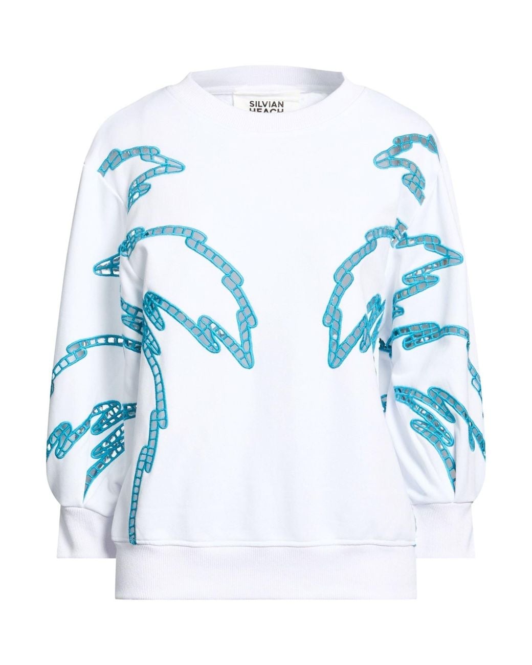 Silvian Heach Blue Sweatshirt