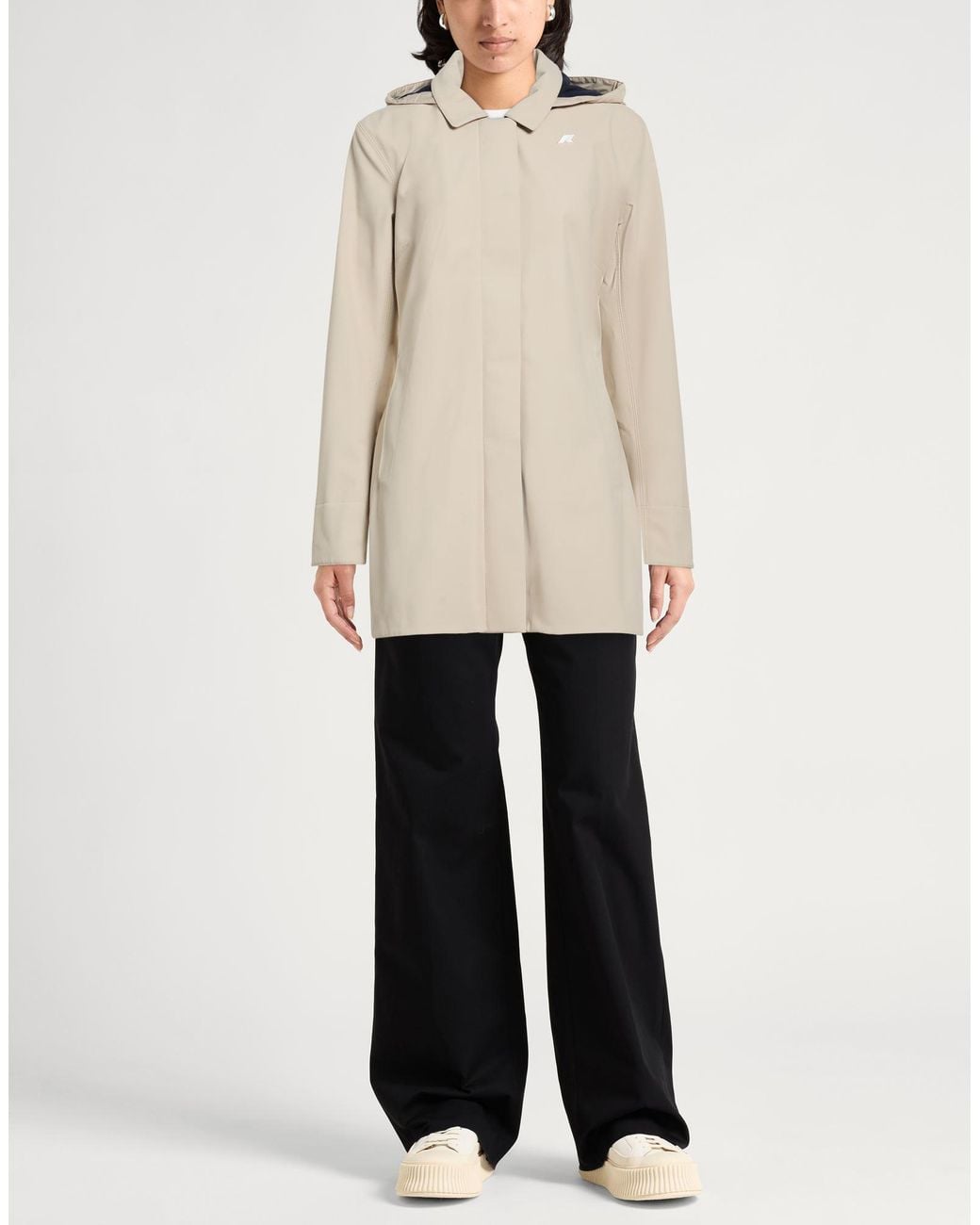 K-Way Natural Overcoat & Trench Coat