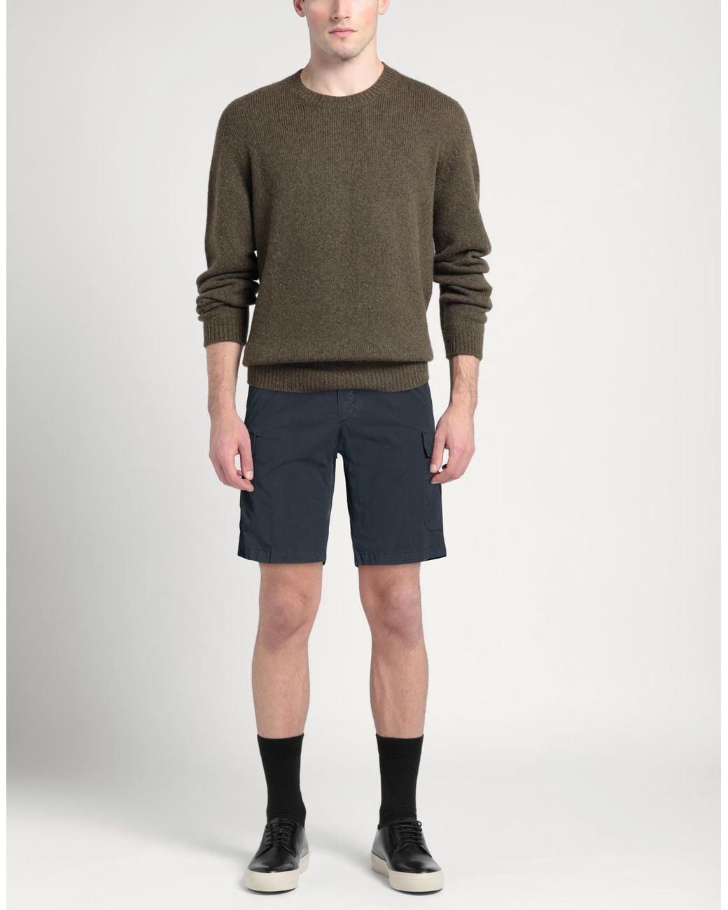 Briglia 1949 Blue Shorts & Bermuda Shorts Cotton, Elastane for men
