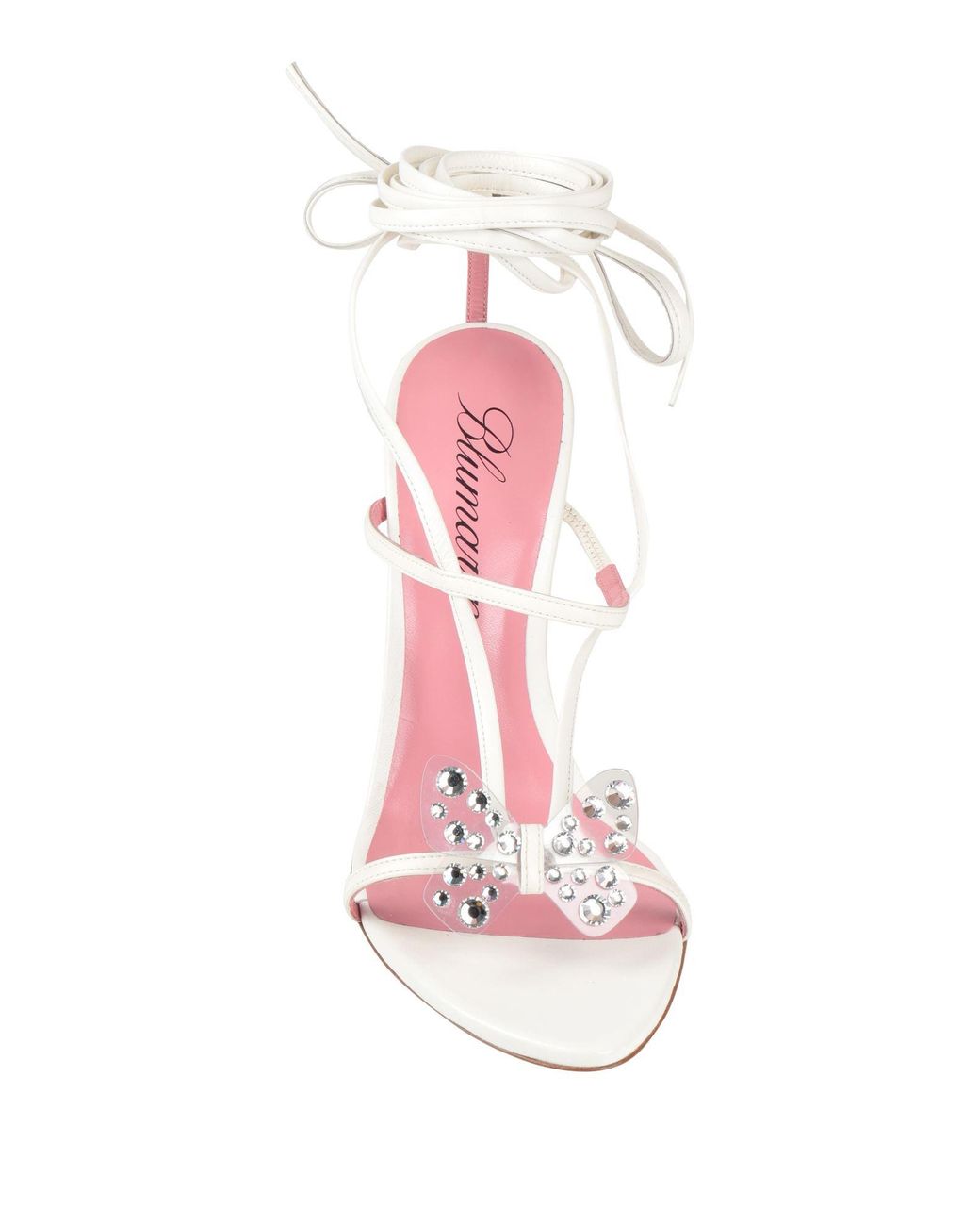 Blumarine White Sandals Leather