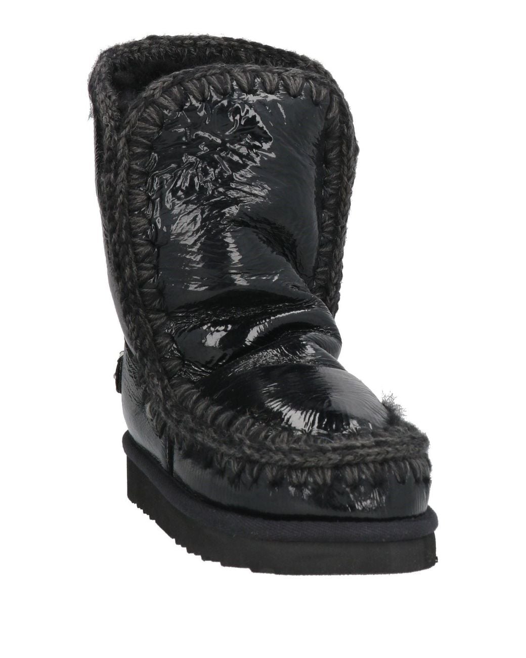 Mou Black Ankle Boots
