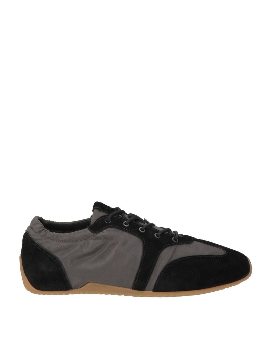 Rag & Bone Black Sneakers Leather, Textile Fibers