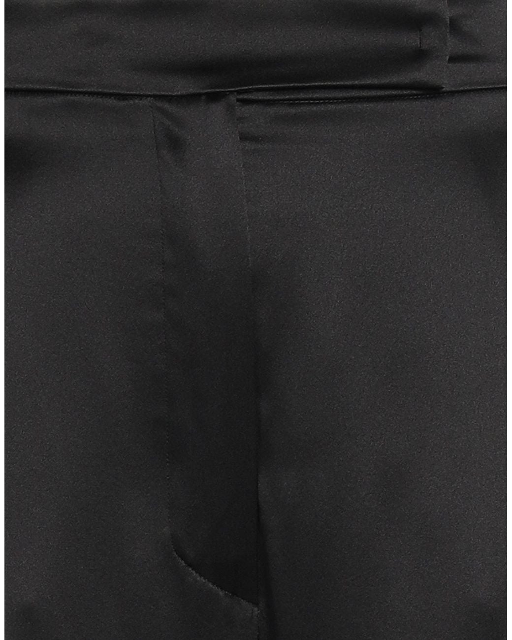 Max Mara Black Pants Silk
