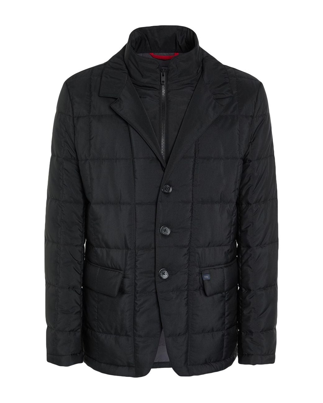 Fay Black Puffer for men