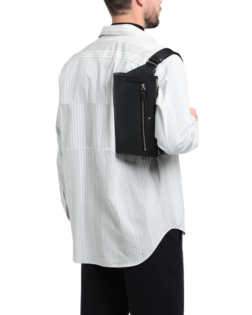 Montblanc Bum Bag in Black for Men | Lyst