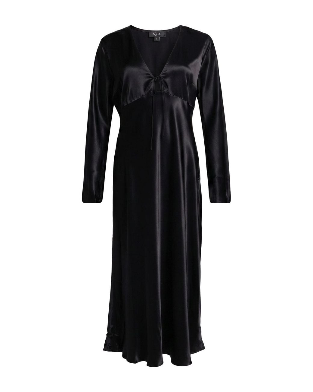 Rails Black Midi Dress