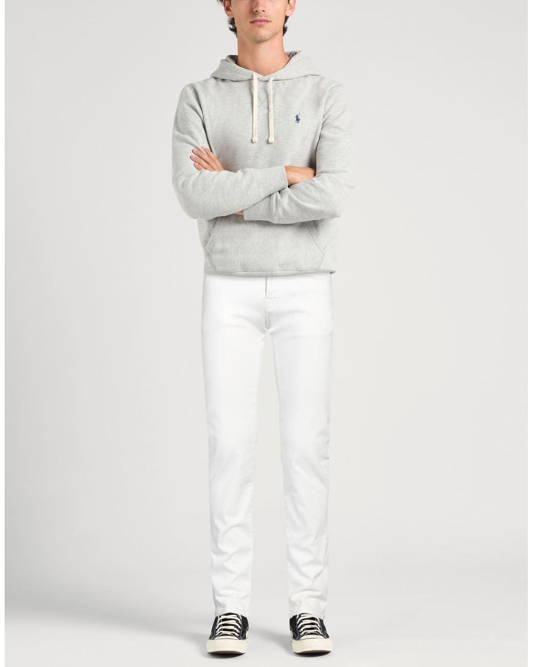 Jacob Cohen White Jeans Cotton, Polyester, Elastane for men