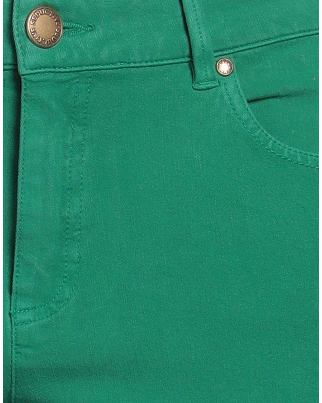 Seductive Green Jeans