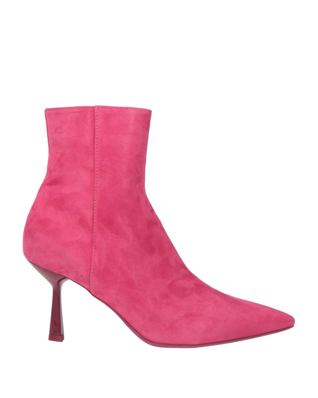 Agl Attilio Giusti Leombruni Pink Ankle Boots Leather