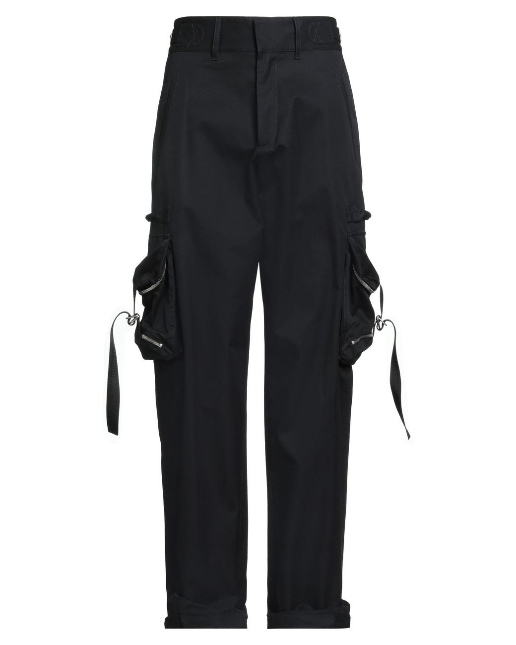 Off-White c/o Virgil Abloh Blue Pants Cotton for men