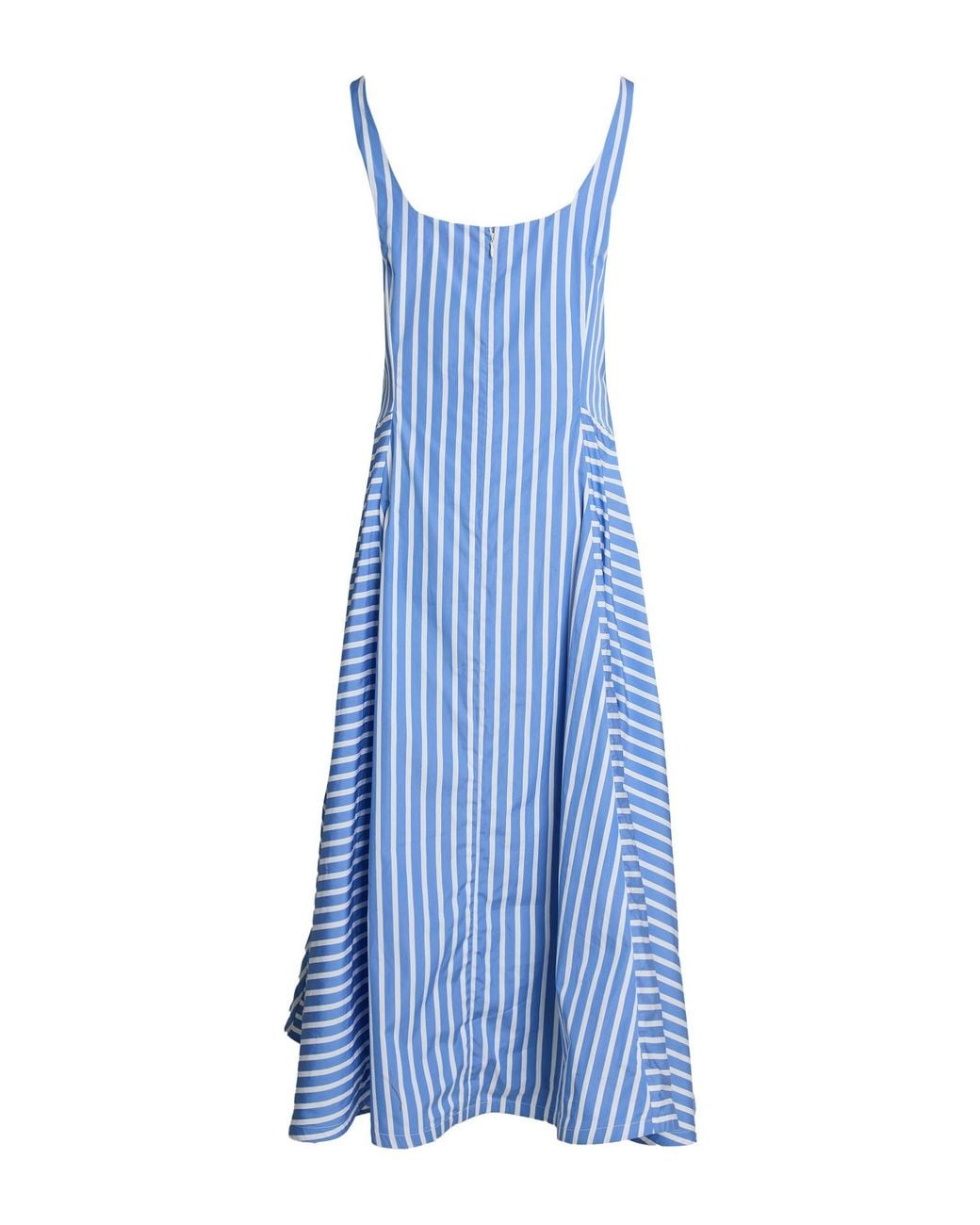 Sara Roka Blue Light Maxi Dress Cotton