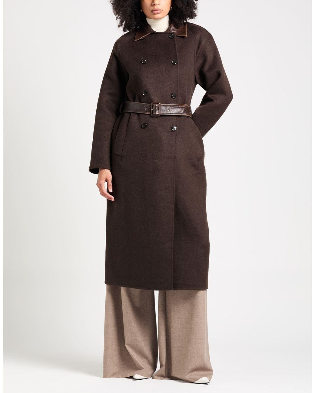 Sandro Brown Coats