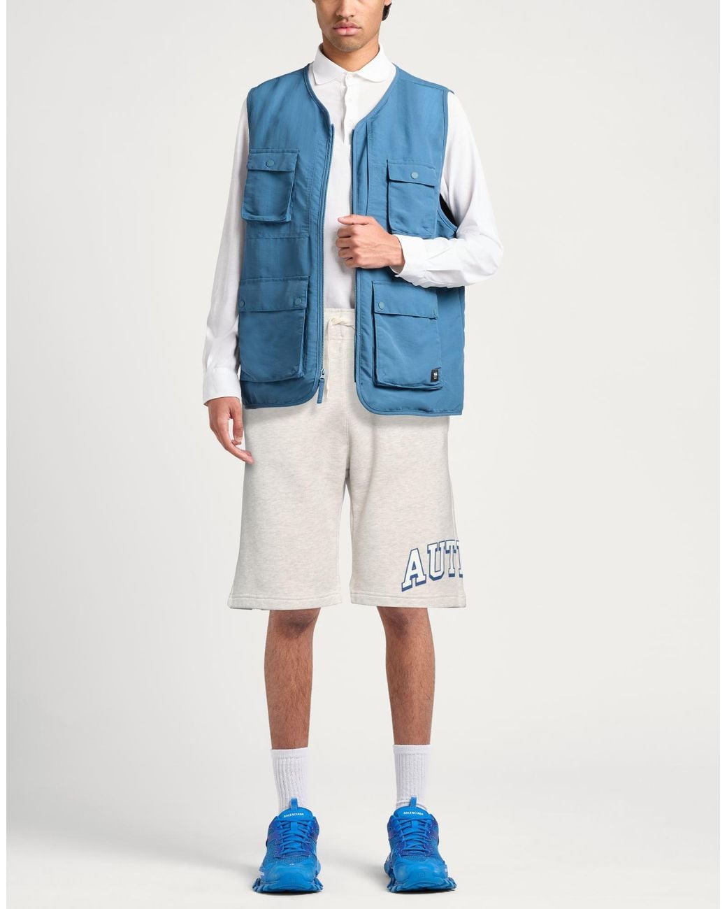 Autry Gray Shorts & Bermuda Shorts for men