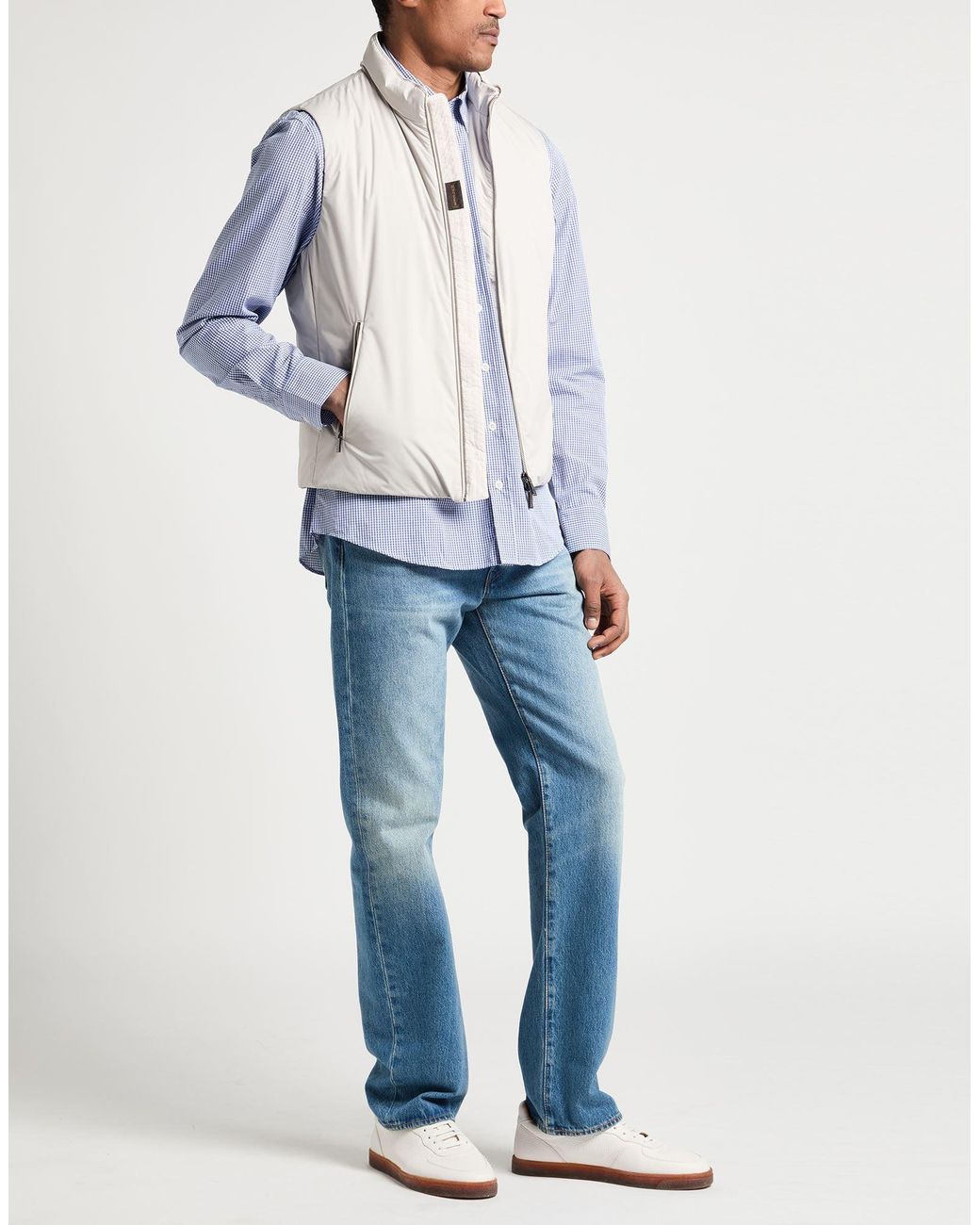 Moorer White Vests for men