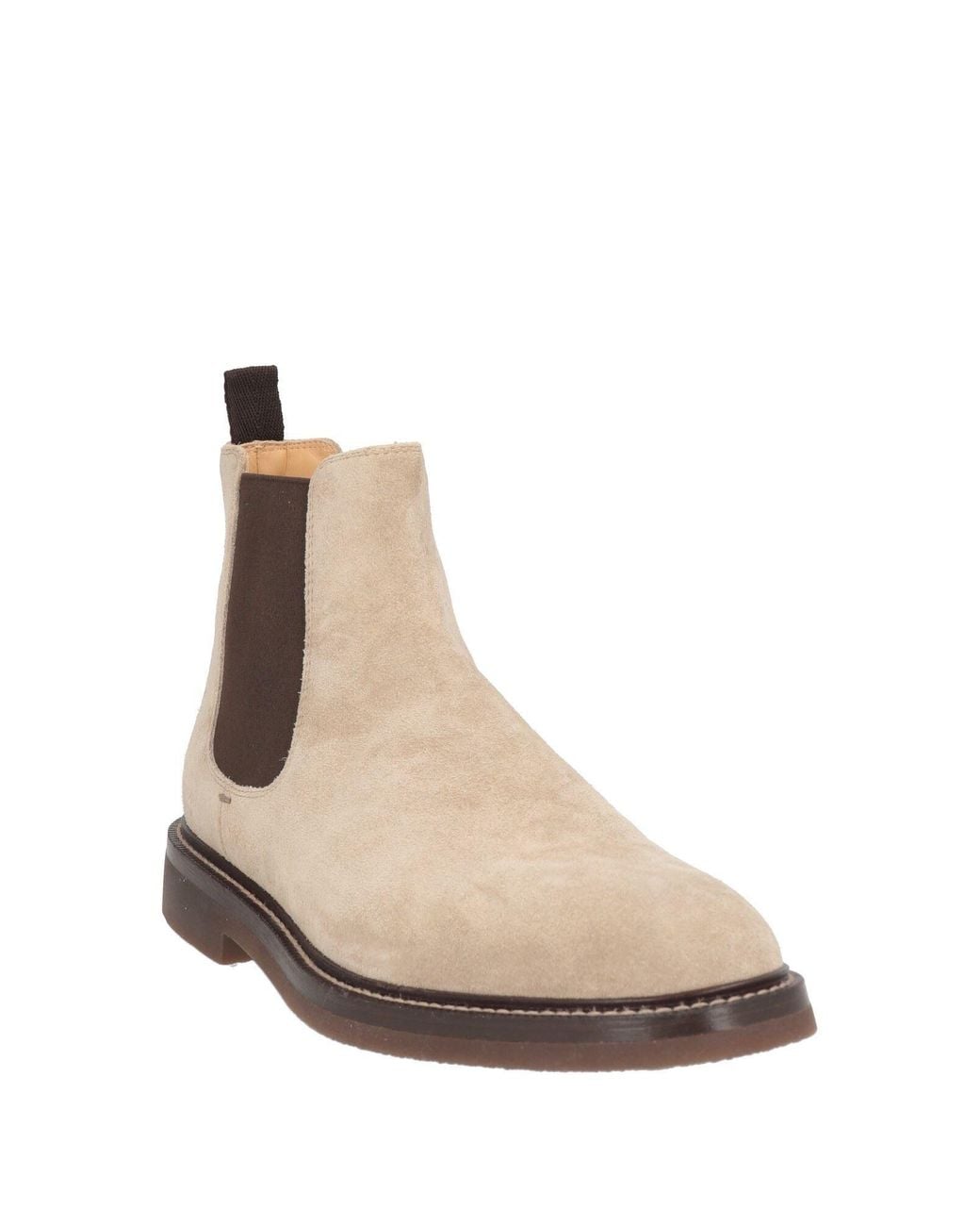Brunello Cucinelli Brown Ankle Boots for men