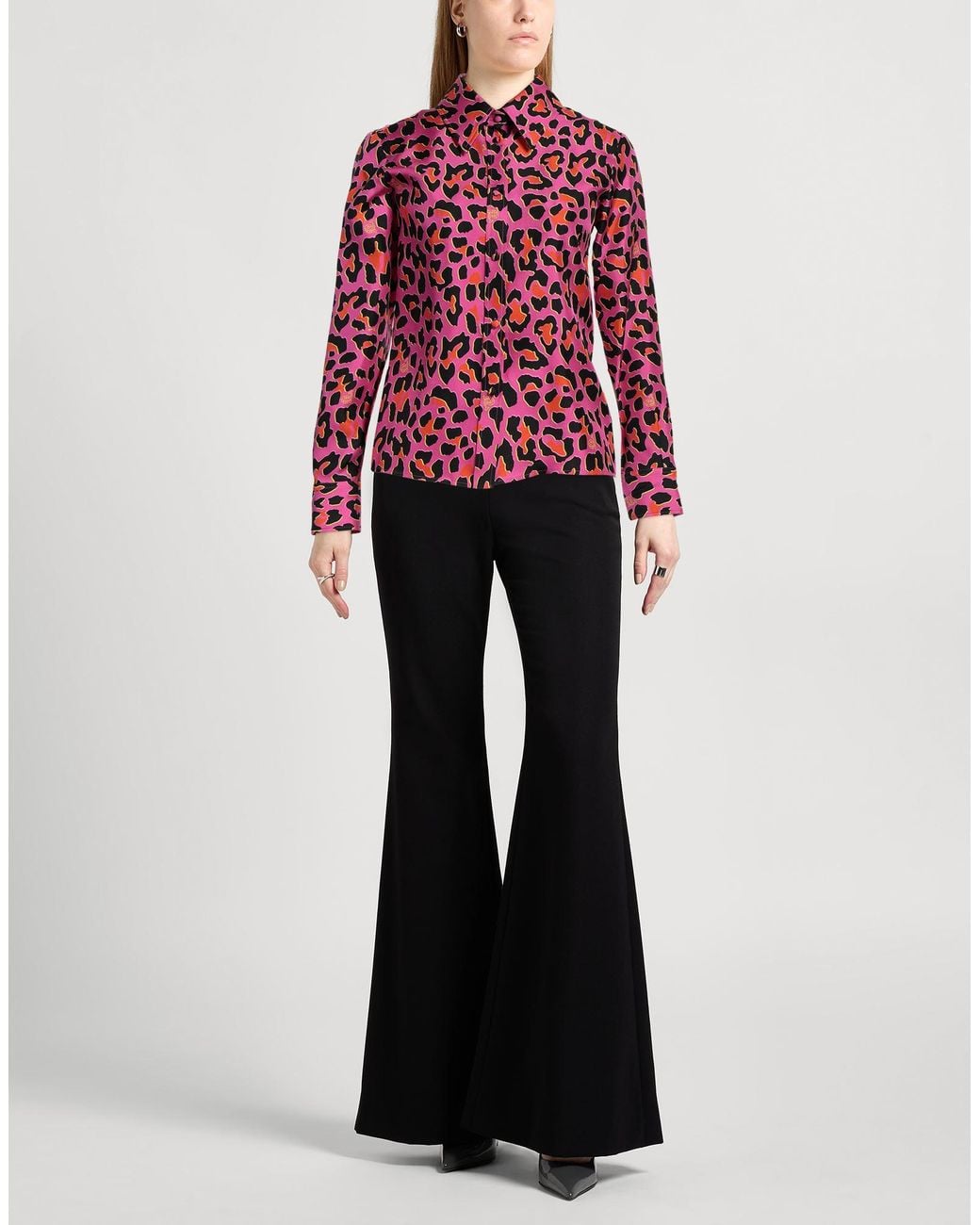 Emilio Pucci Red Shirt Silk