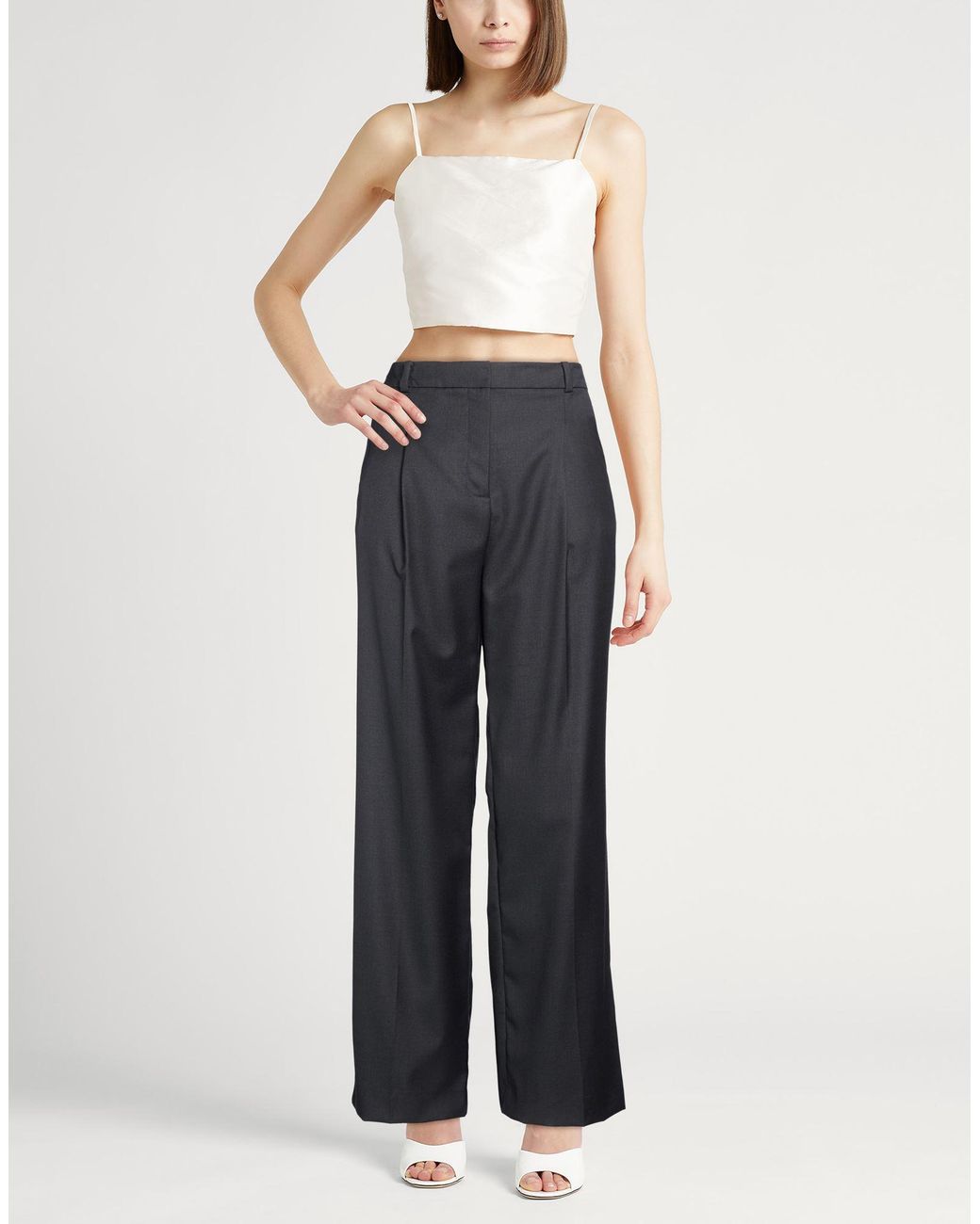 Really Wild Clothing Blue Charcoal Pants Virgin Wool