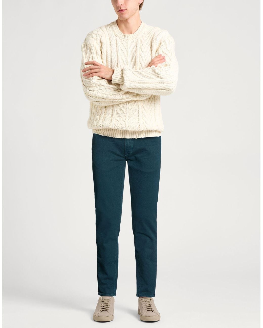 PT Torino Blue Pants for men