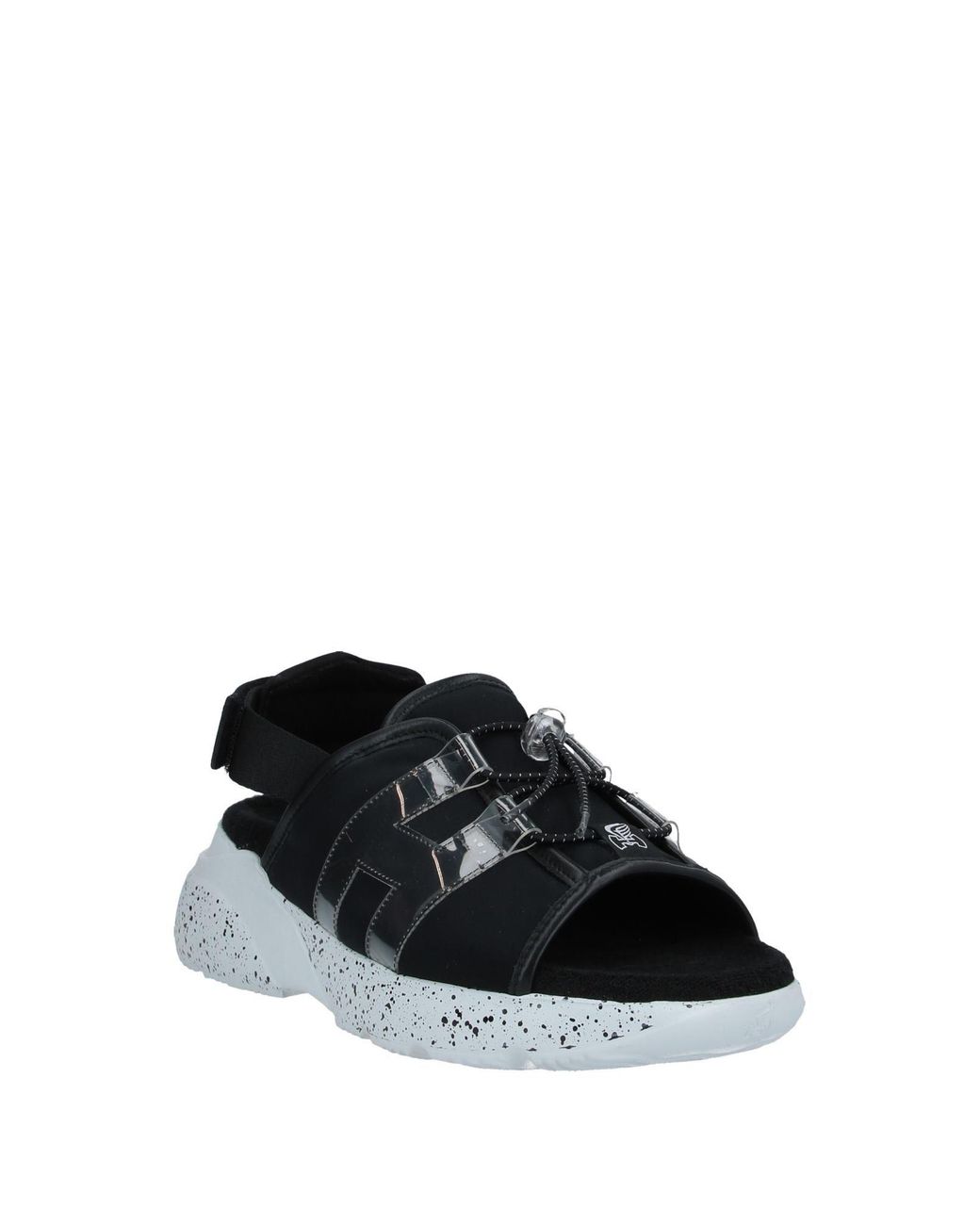 Hogan Black Sandals