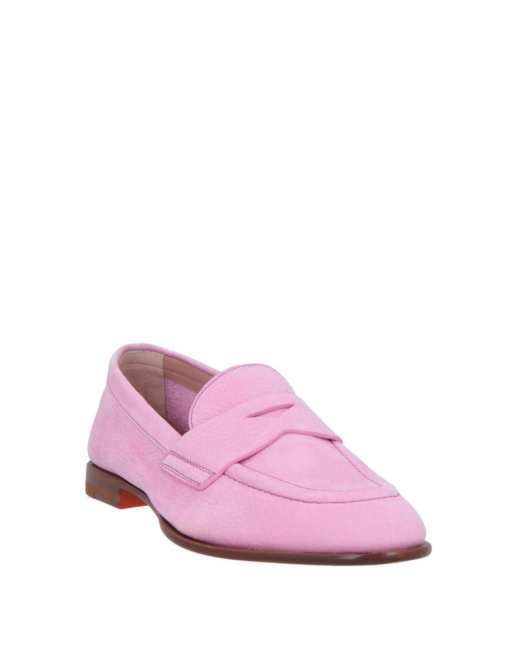 Santoni Pink Mokassin