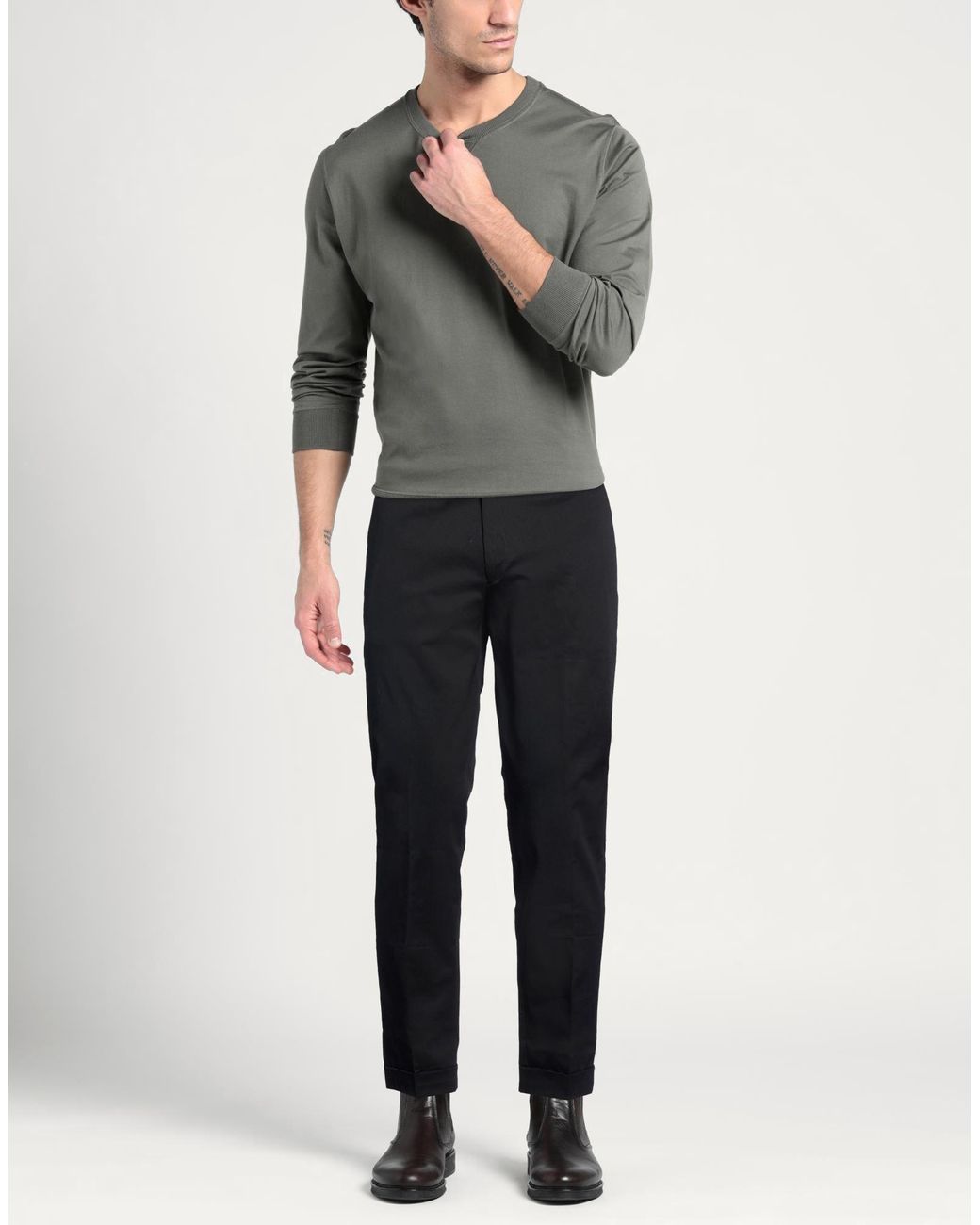 Massimo Rebecchi Blue Trouser for men