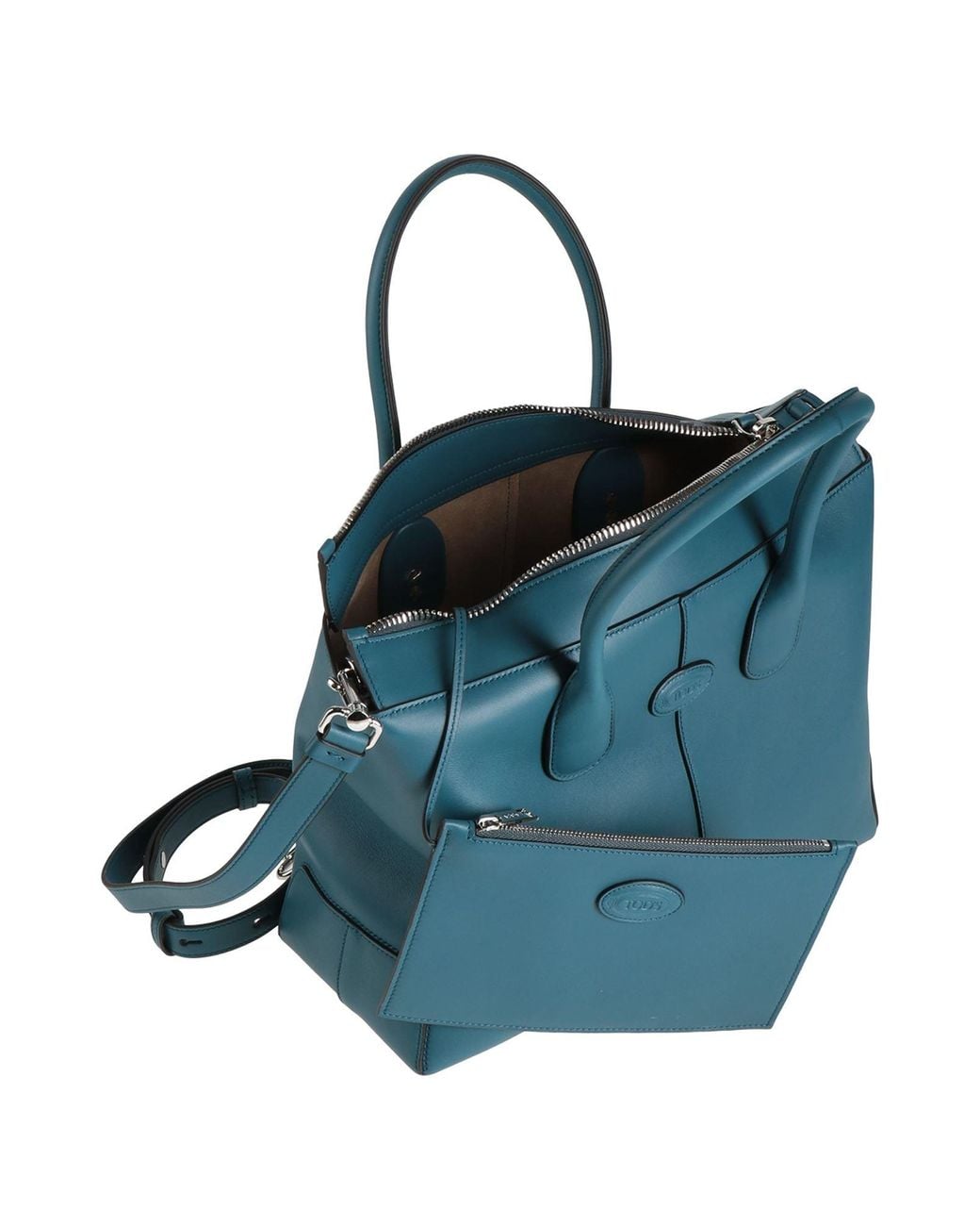 Tod's Blue Deep Handbag Leather