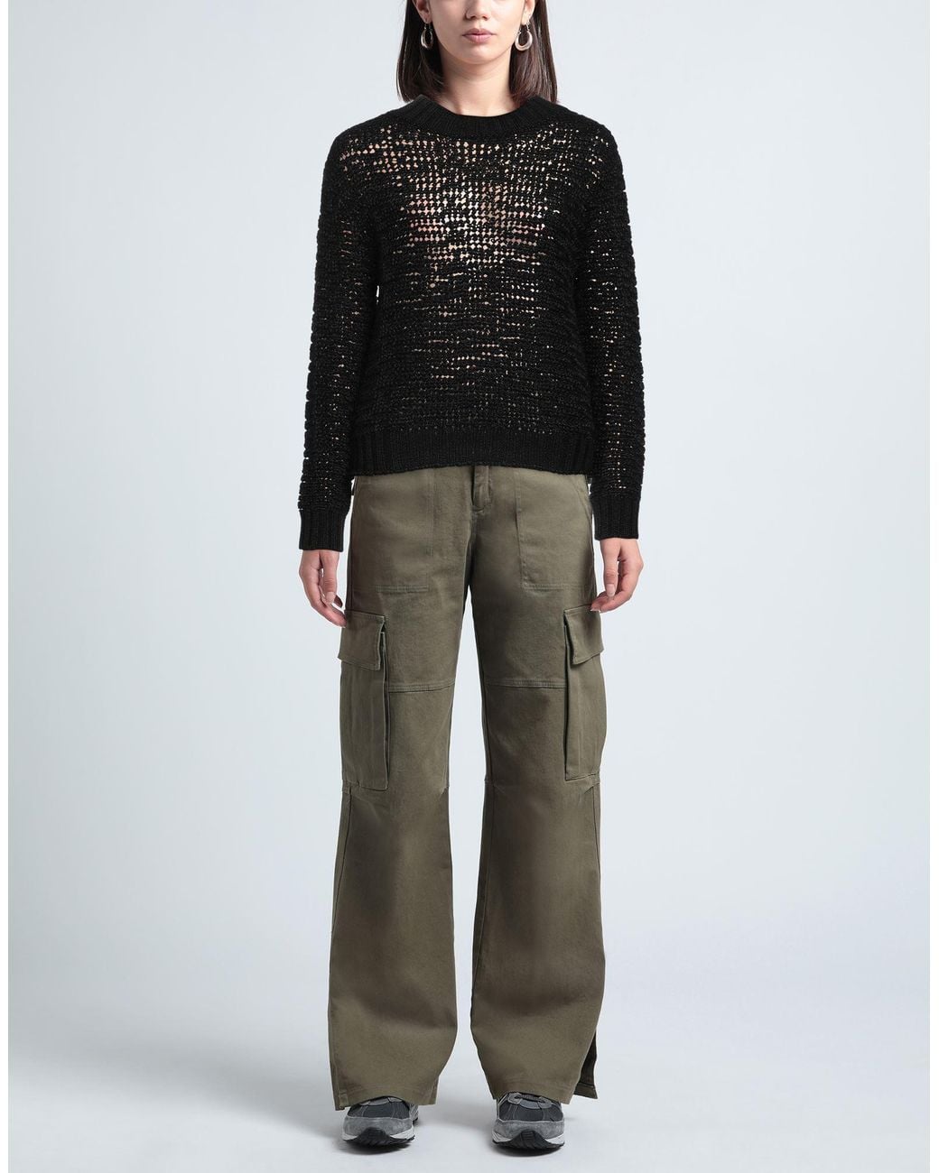 Pullover Alpha Studio en coloris Black
