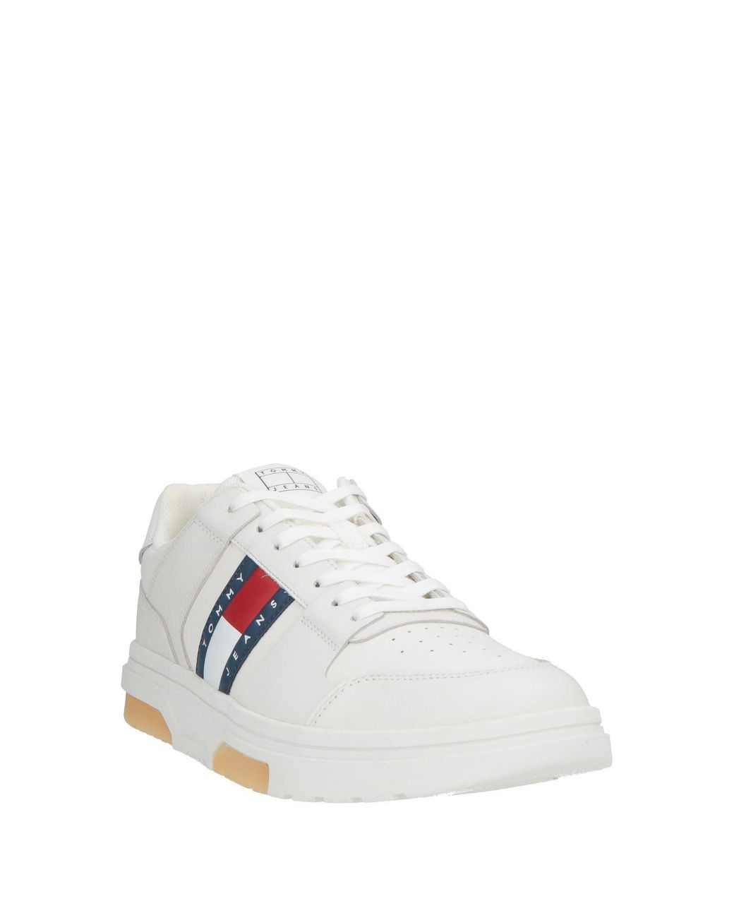 Tommy Hilfiger White Sneakers Leather for men