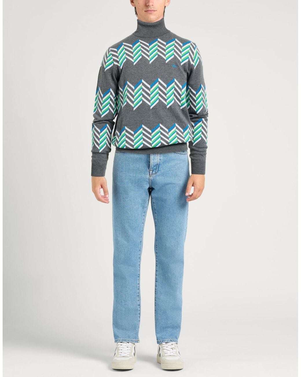 Harmont & Blaine Blue Turtleneck for men