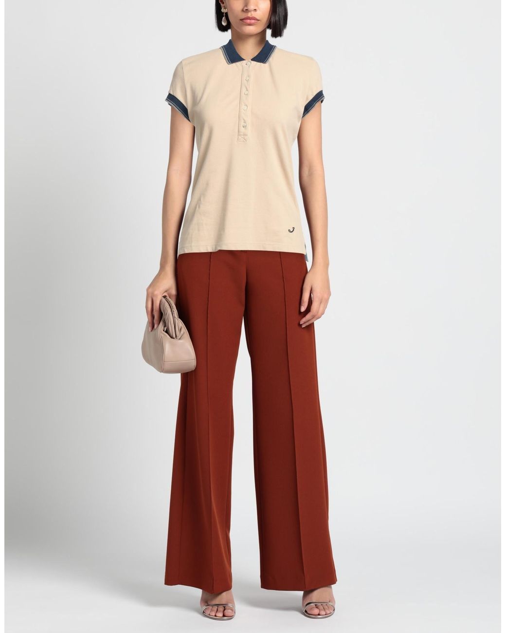 Jacob Cohen Natural Polo Shirt Cotton, Elastane