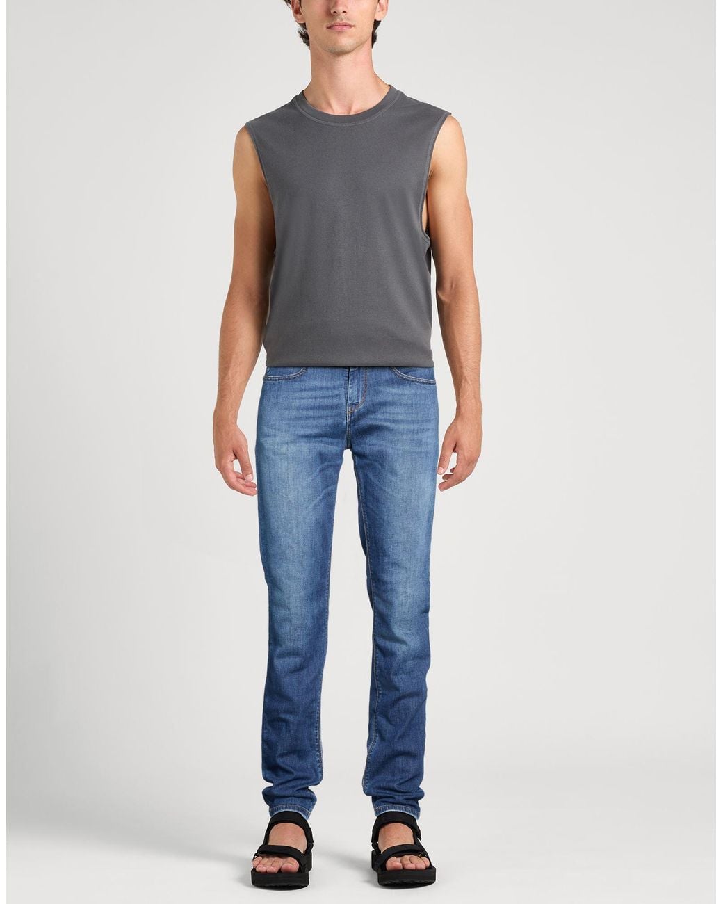 RE_HASH Blue Jeans Cotton, Elastomultiester, Elastane for men