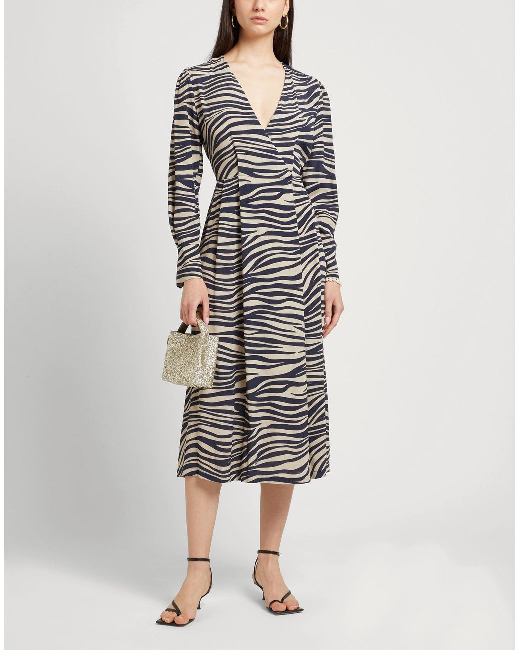 MAX&Co. Black Midi Dress