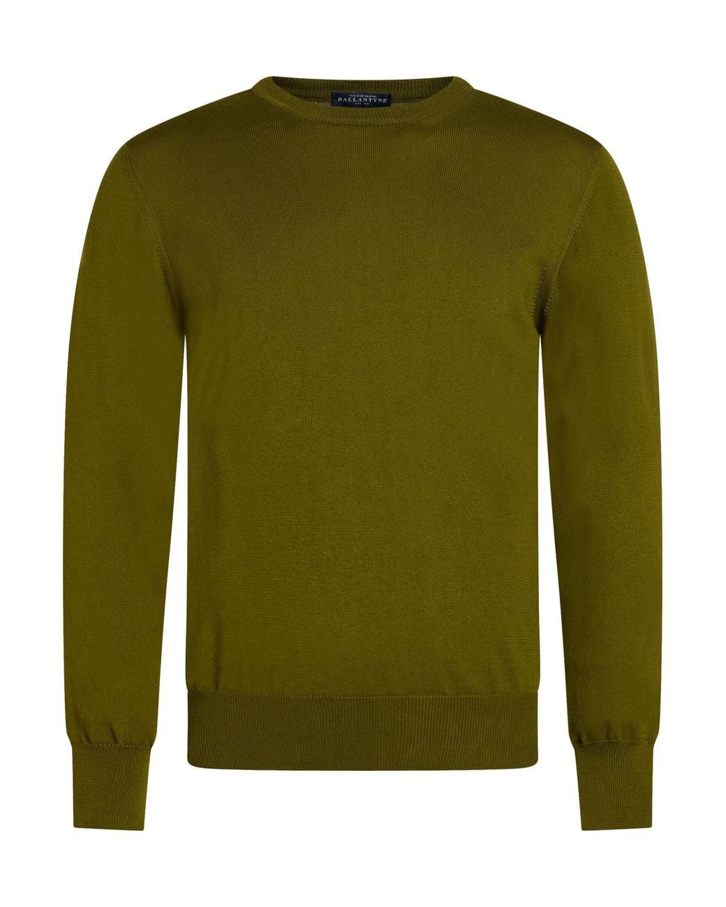 Ballantyne Green Light Sweater Cotton for men