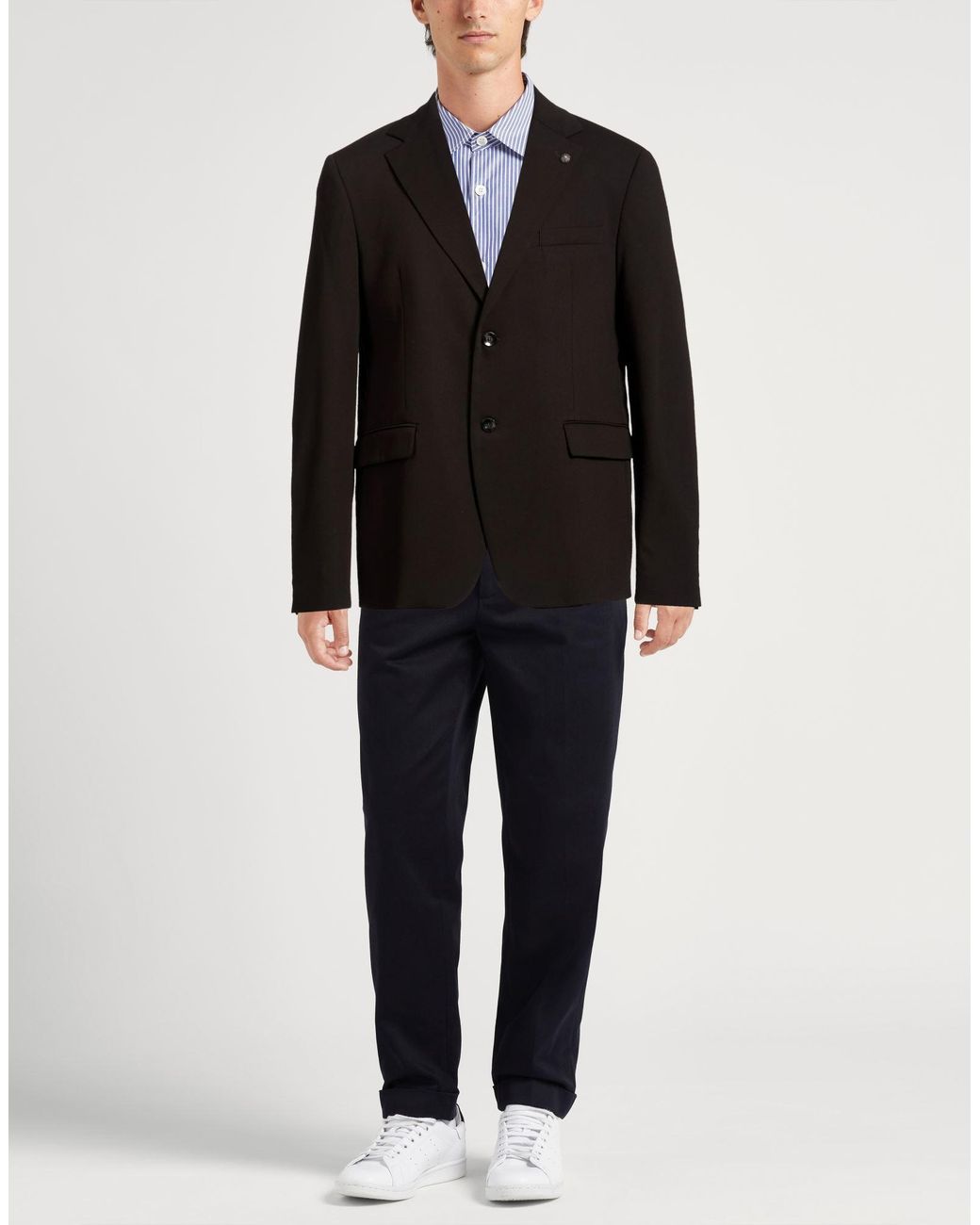 Officina 36 Black Blazers for men