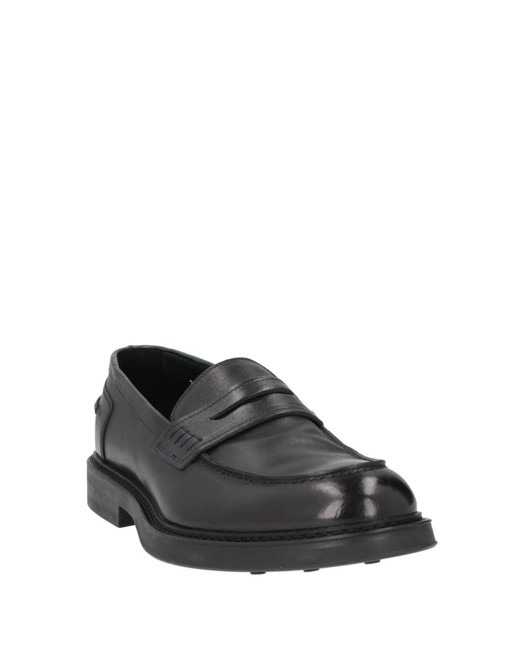 Doucal's Gray Loafers Leather for men