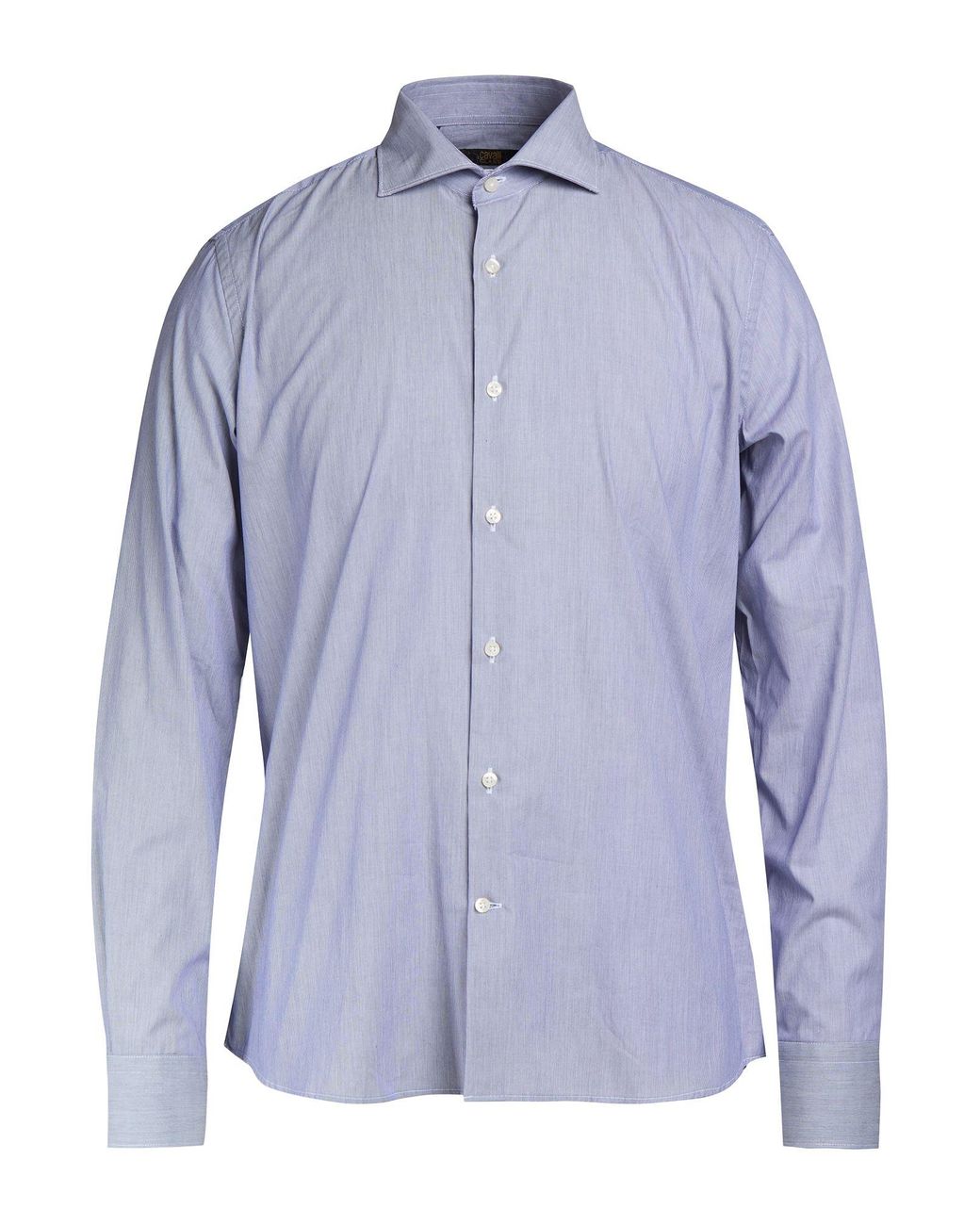 Roberto Cavalli Blue Midnight Shirt Cotton for men