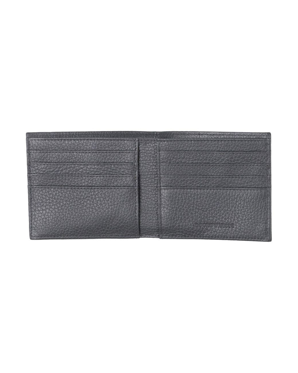 Emporio Armani Gray Wallet for men