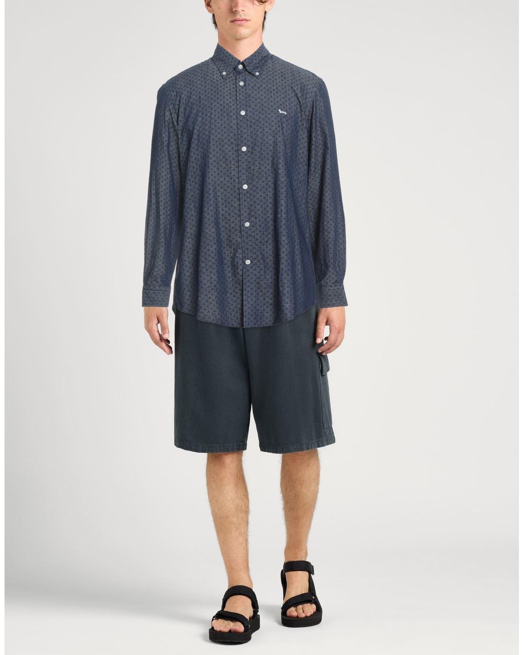 Harmont & Blaine Blue Shirt for men