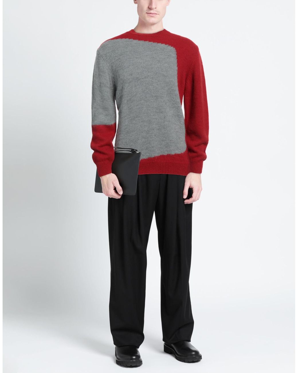 Daniele Alessandrini Red Jumper for men