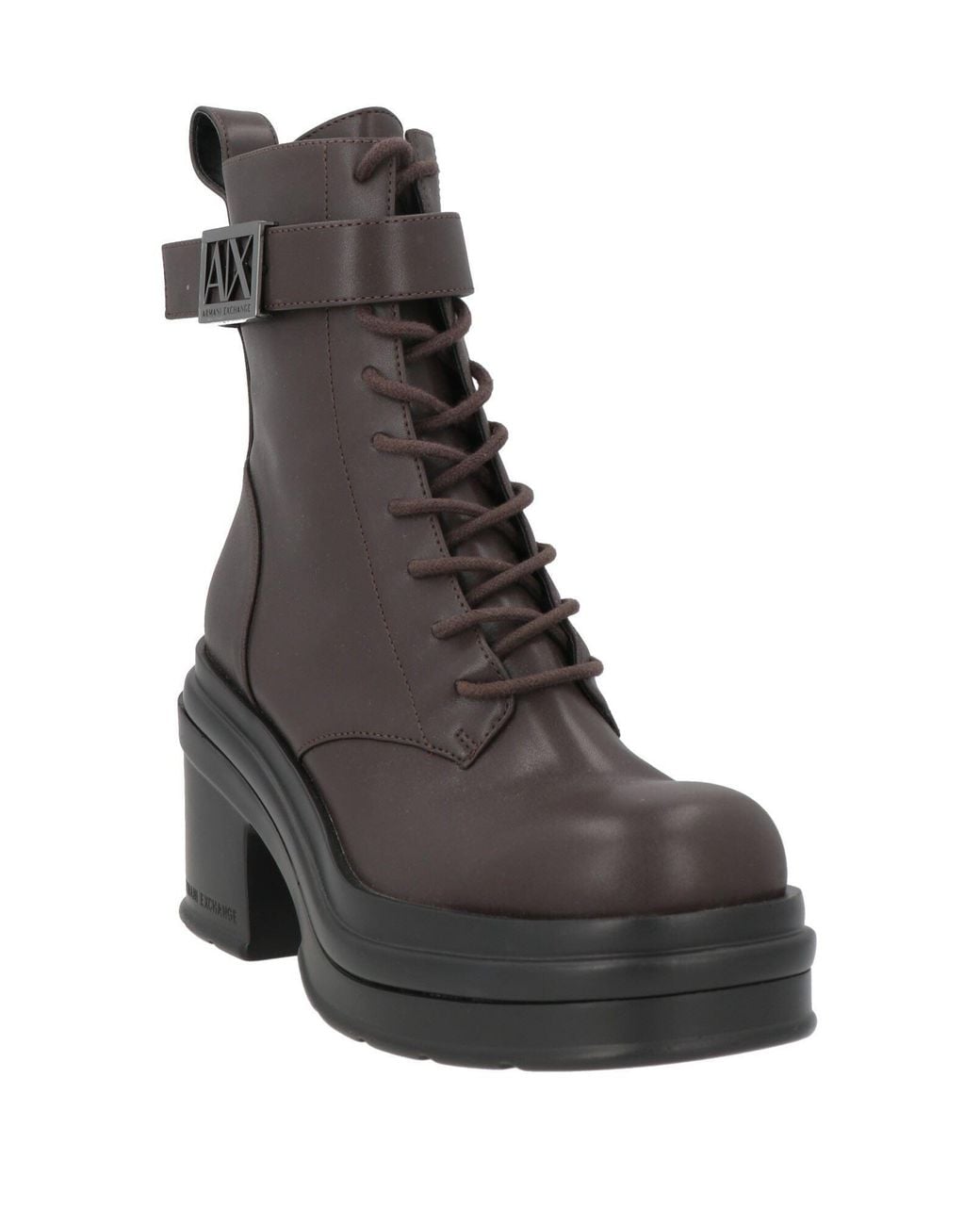 ARMANI EXCHANGE Black Ankle Boots