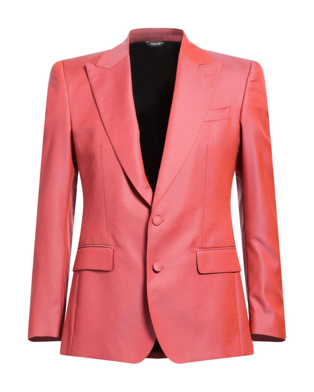 Dolce & Gabbana Pink Blazer Virgin Wool, Polyester for men