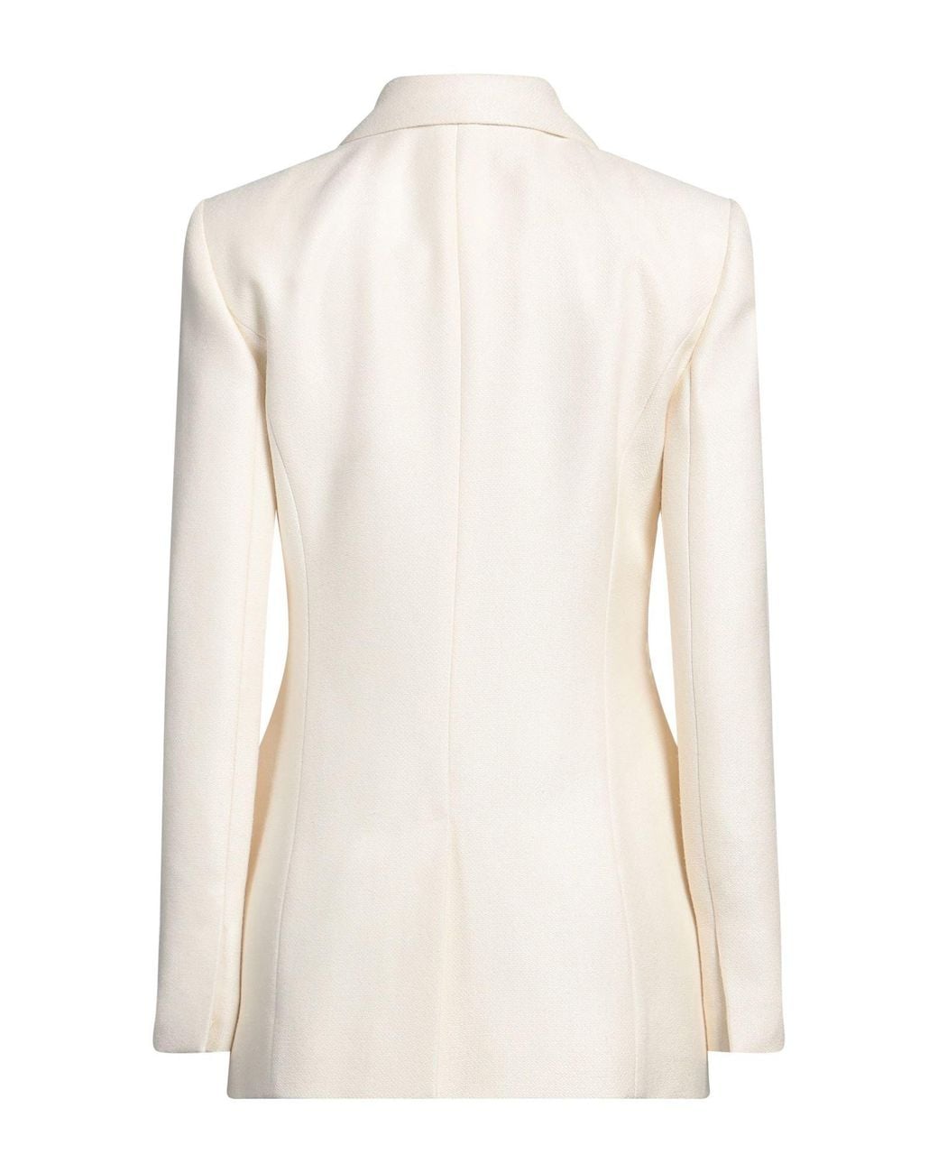 Chloé Natural Silk-Wool Tweed Blazer