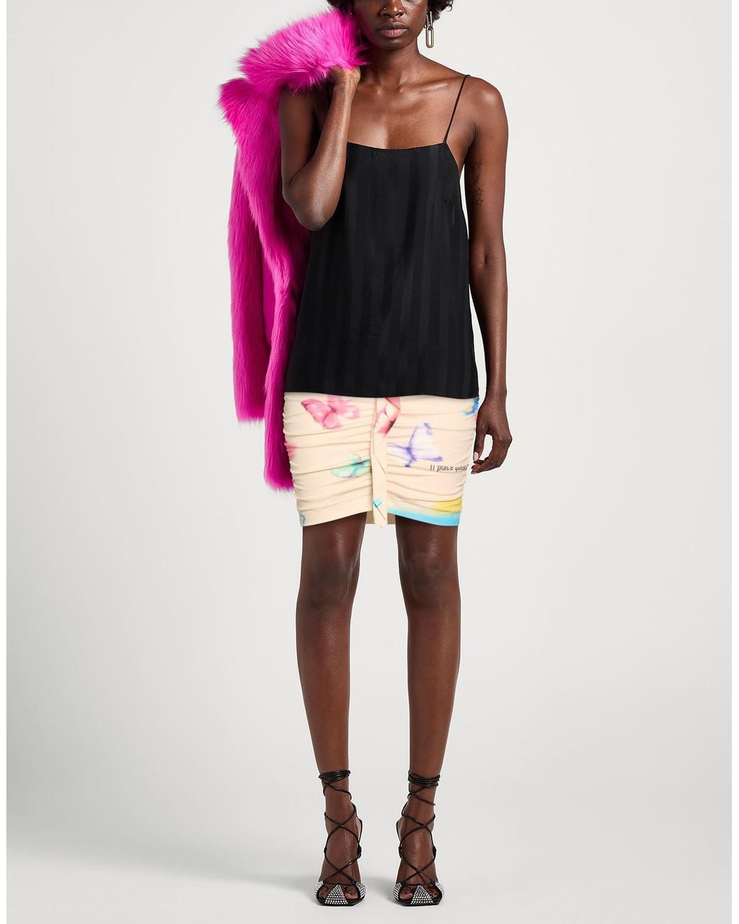 Moschino Pink Mini Skirt