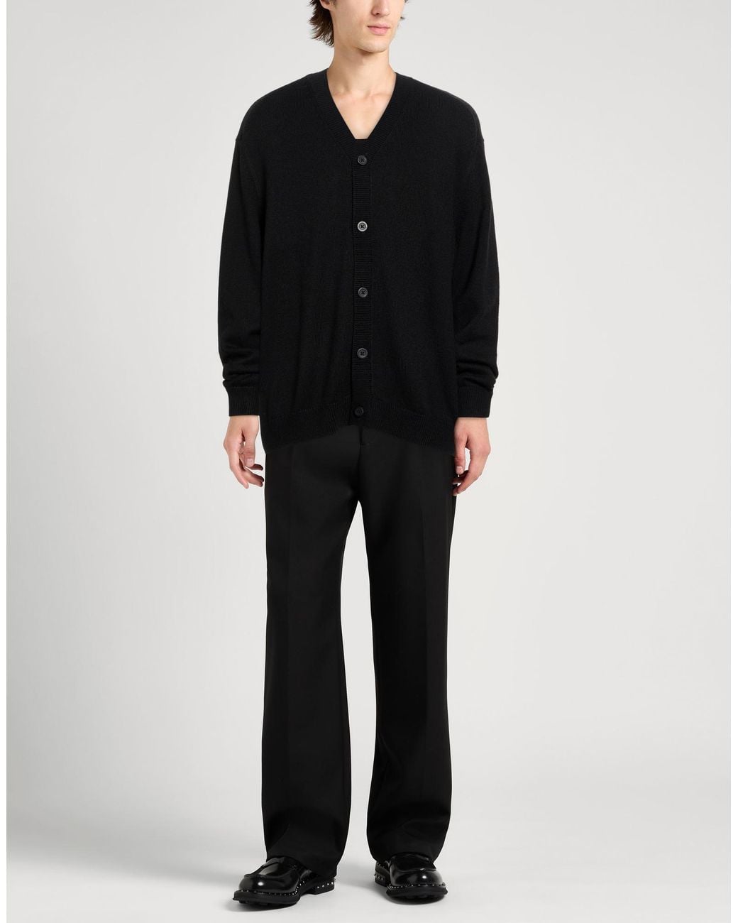 ARMANI EXCHANGE Black Cardigan for men