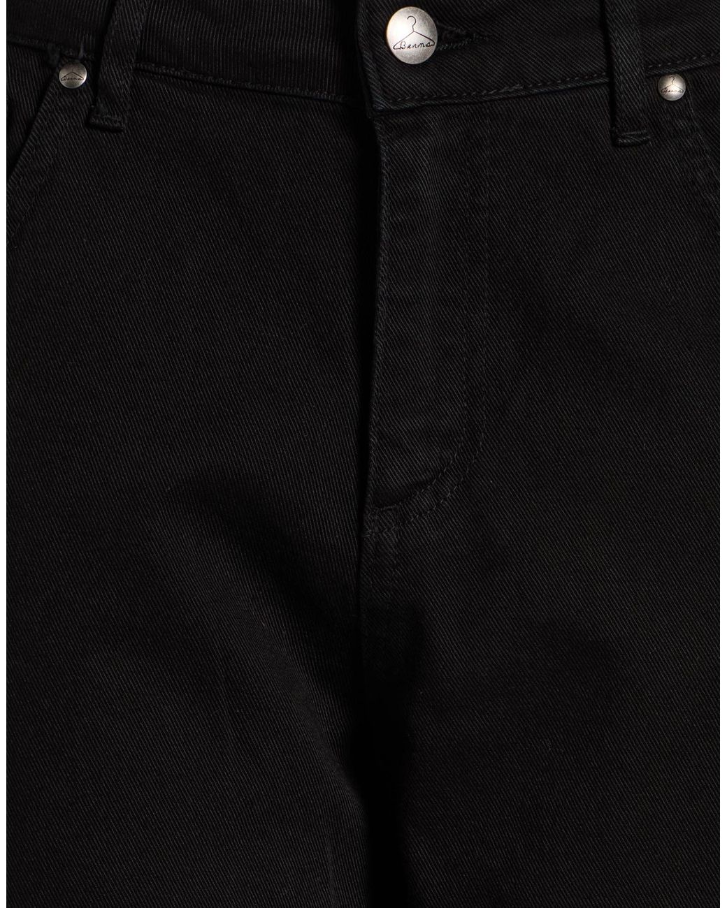 Berna Black Pants Cotton, Elastane